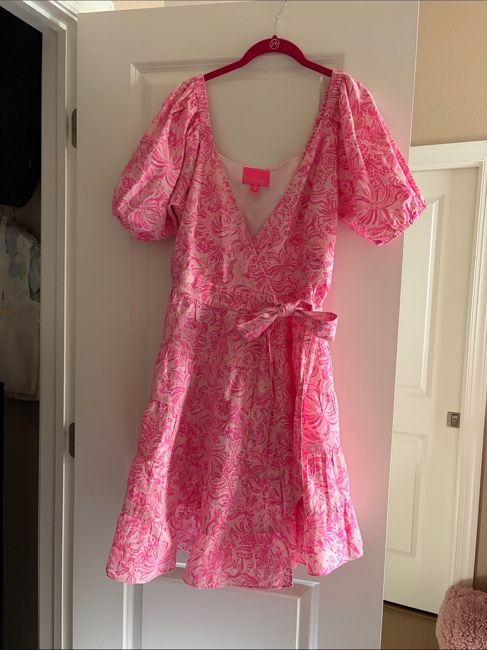 Lilly Pulitzer wrap dress GUC sz 10